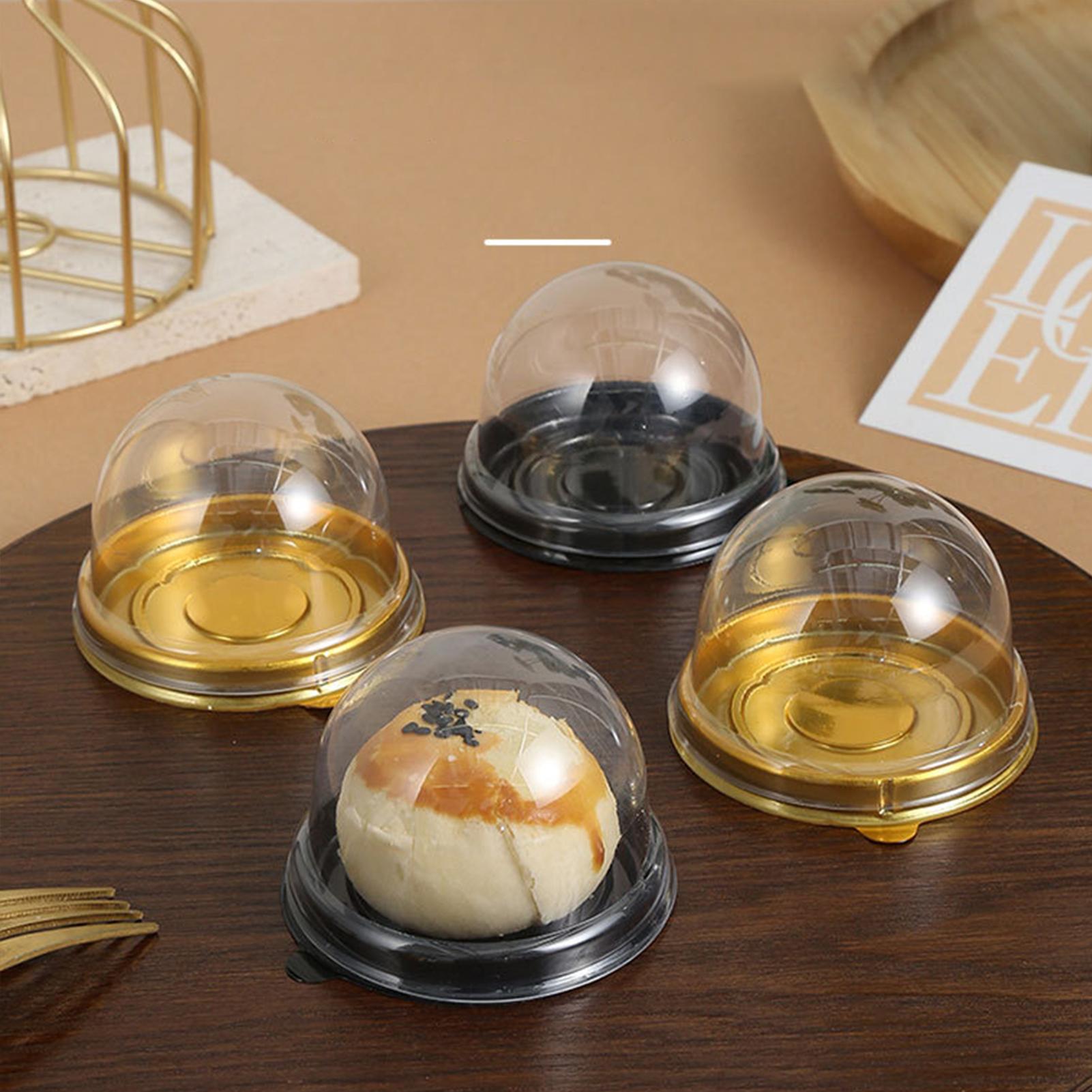 Plastic Dome Clear - Cupcake Boxes 50pcs Clear Plastic Mini