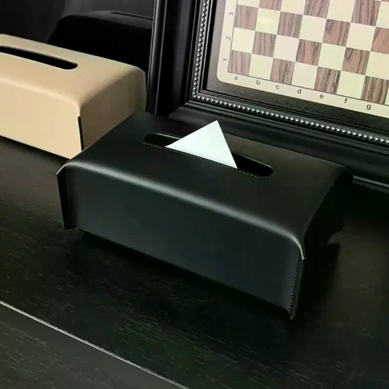 Luxury Tissue Box Leather Napk - Agar Tissue Culture review and price