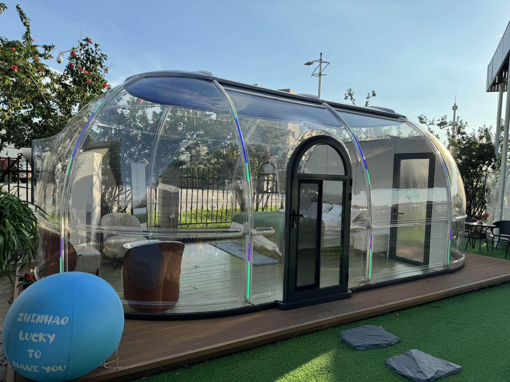 7.8-Meter Transparent Starry P - Plastic Dome Clear review and price