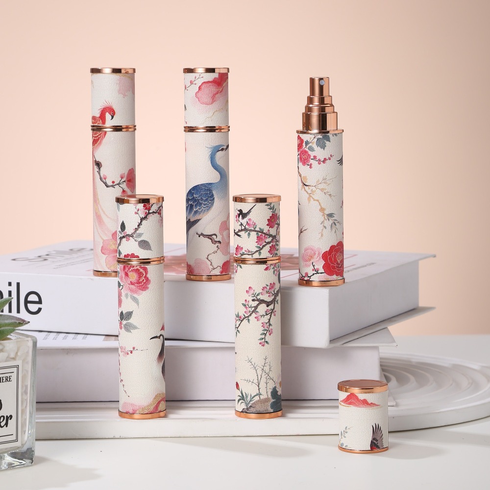 Portable PU Leather Perfume Bo - Misting Bottle Fine review and price