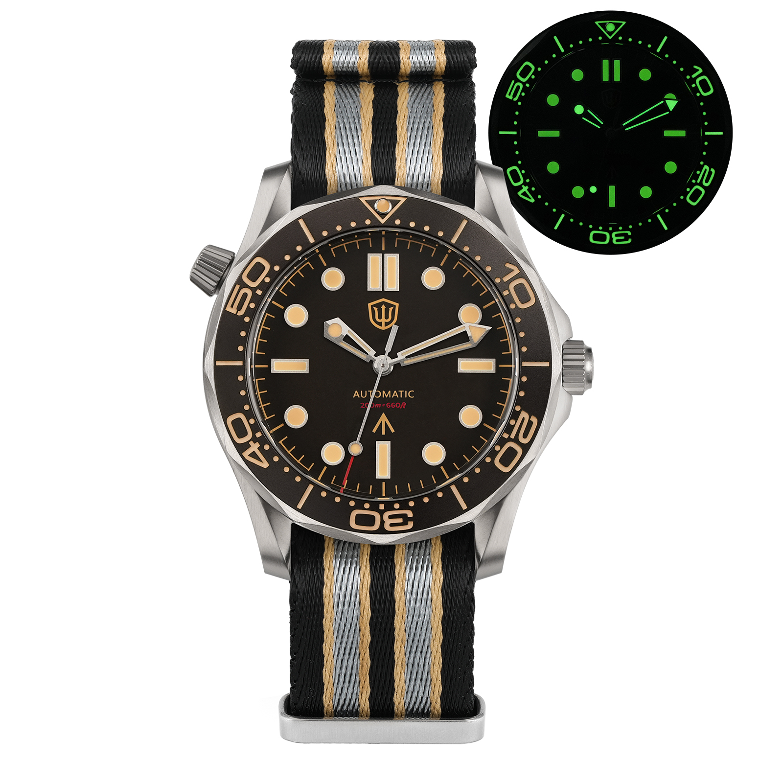 Watchdives Wd007 V4 39Mm NTTD  - Plastic Dome Clear review and price