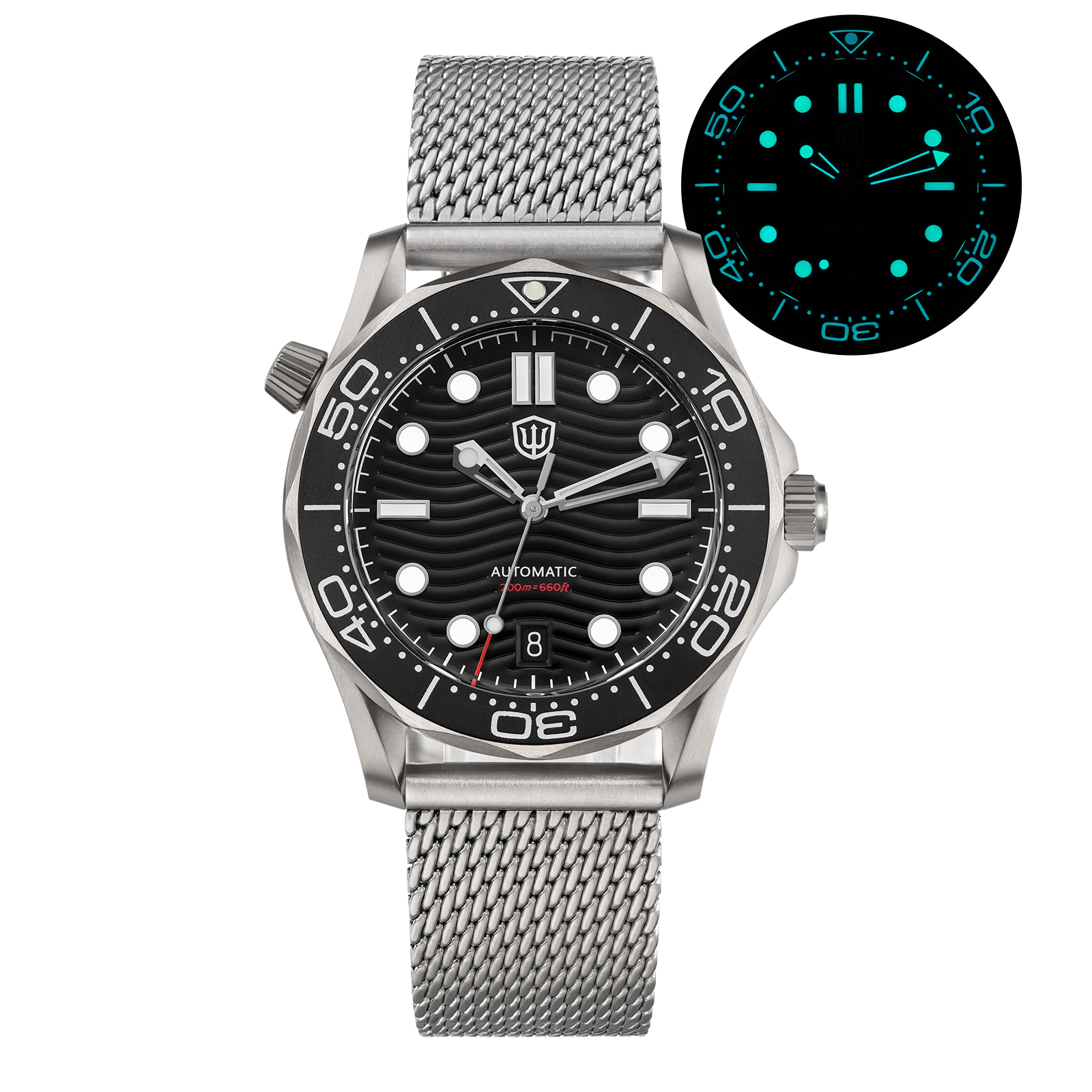 Watchdives Wd007 V4 39Mm NTTD  - Plastic Dome Clear review and price