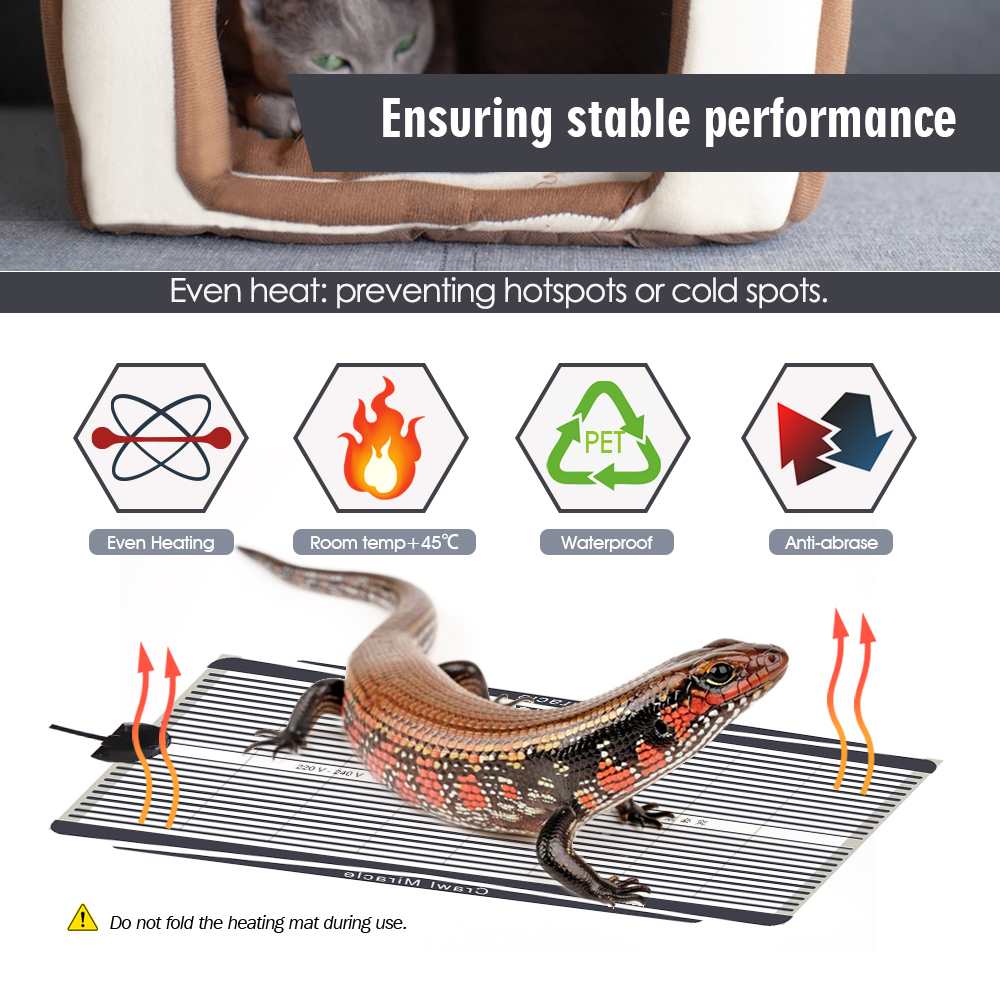 5W 15W 25W 35W Graphene Reptil - Heat Mat Seedling review and price