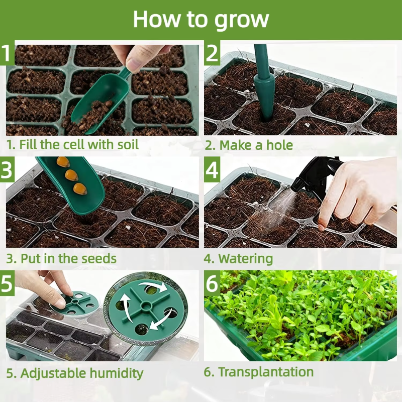 Seed Starter Tray Mini Greenho - Humidity Dome Kit review and price