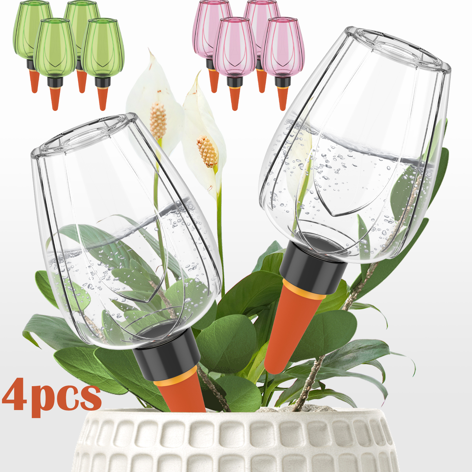 4Pcs Plant Watering Balls 350M - Self Watering Insert review and price
