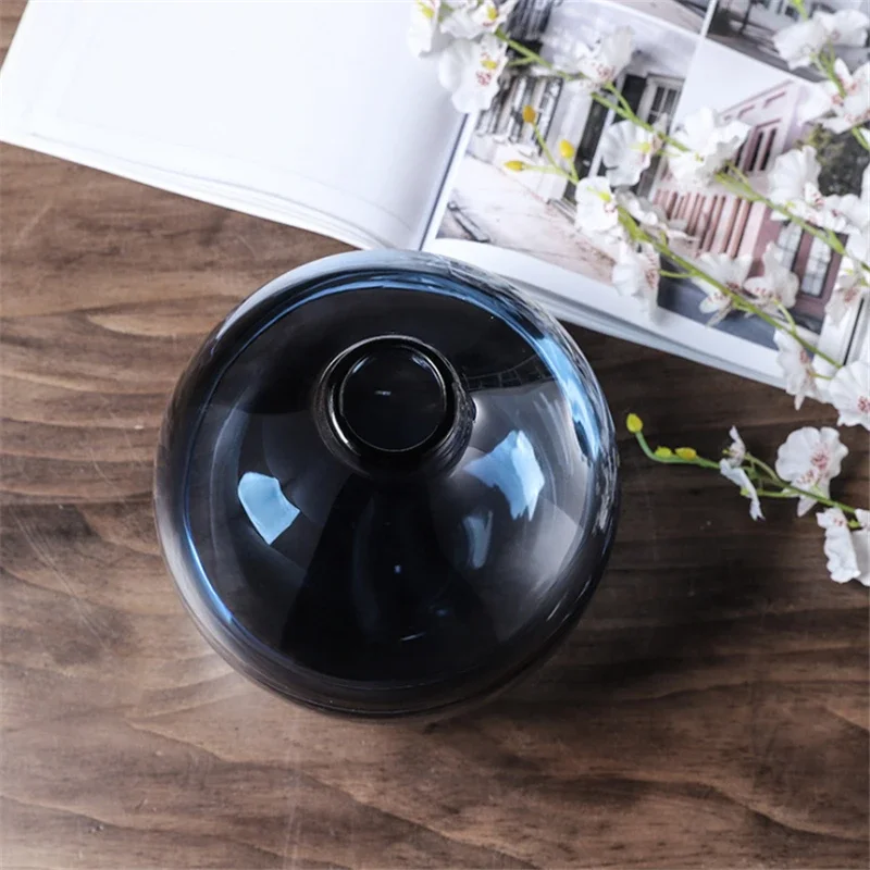 Minimalist Blue Black Glass Va - Propagation Station Vase review and price