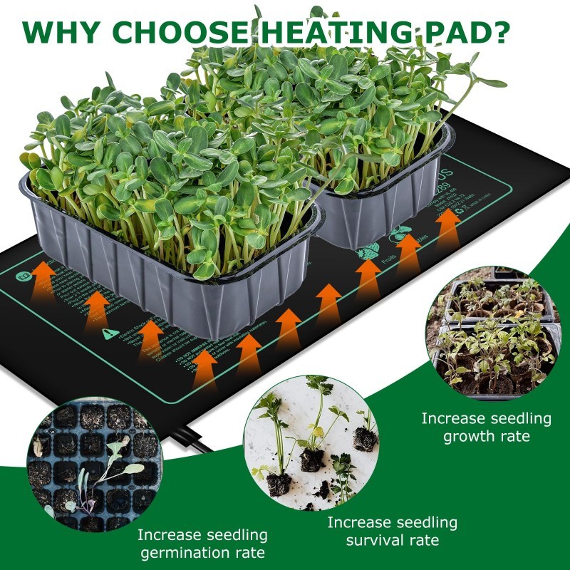 Seedling Heating Mat  Indoor P - Rooting Gel Clone review and price