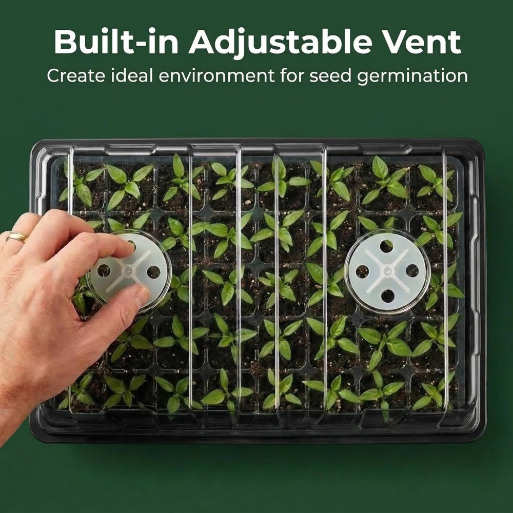 5-Set Seed Starter Tray Kits,  - Humidity Dome Kit review and price