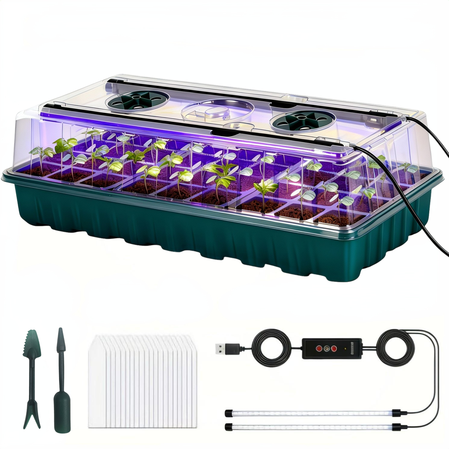 36-Cell Seed Starter Tray w/ G - Humidity Dome Kit review and price