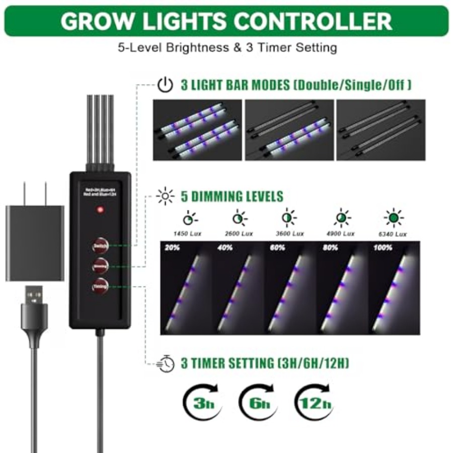 Seed Starter Tray with Grow Li - Humidity Dome Kit review and price