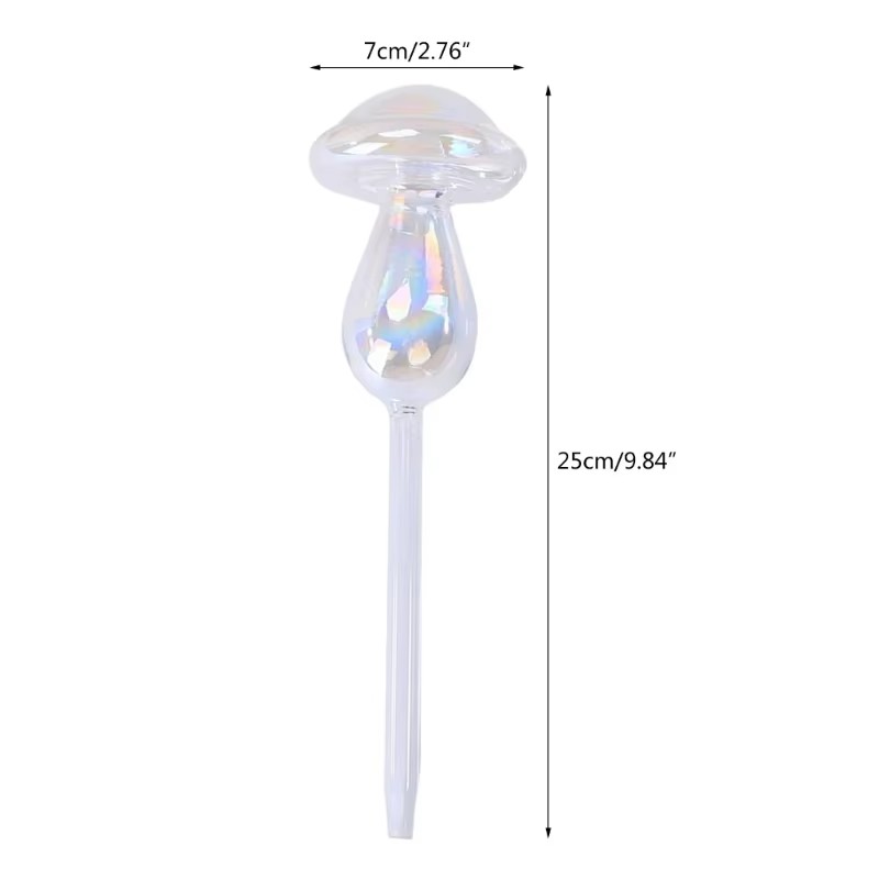 1/2PCS Glass Straw Automatic P - Self Watering Insert review and price