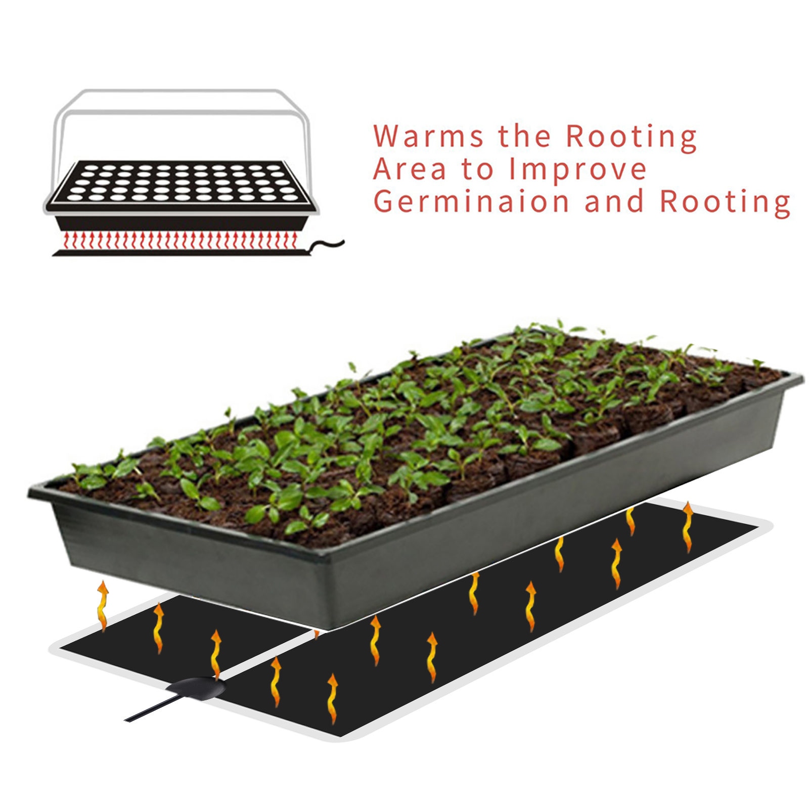 5~45W Seedling Heat Mat 220V~2 - Heat Mat Seedling review and price