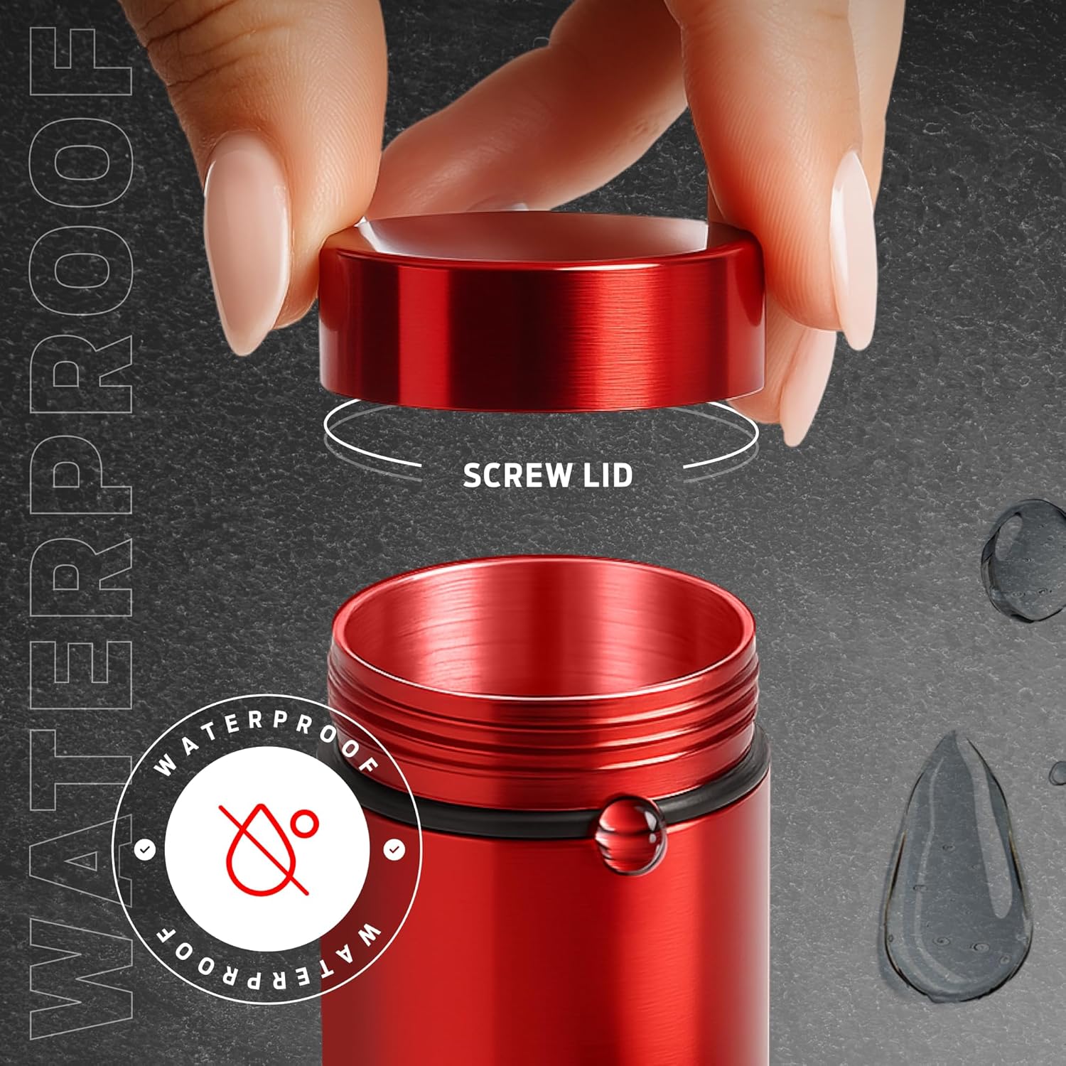 50ml Smell Proof Aluminum Jar  - Misting Bottle Fine review and price