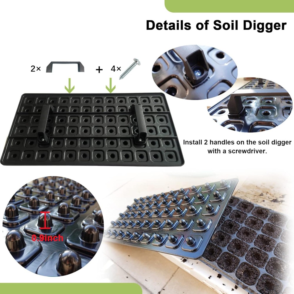 72 Cell Seed Starter Trays wit - Propagation Tray 72 review and price