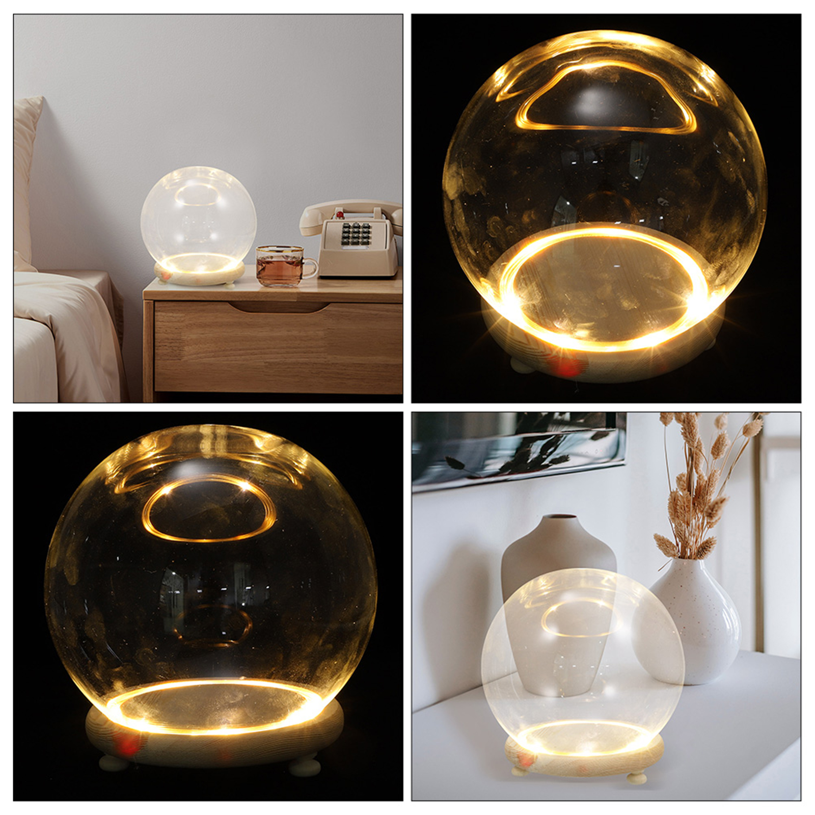 Eternal Flower Glass Cover Cle - Plastic Dome Clear review and price