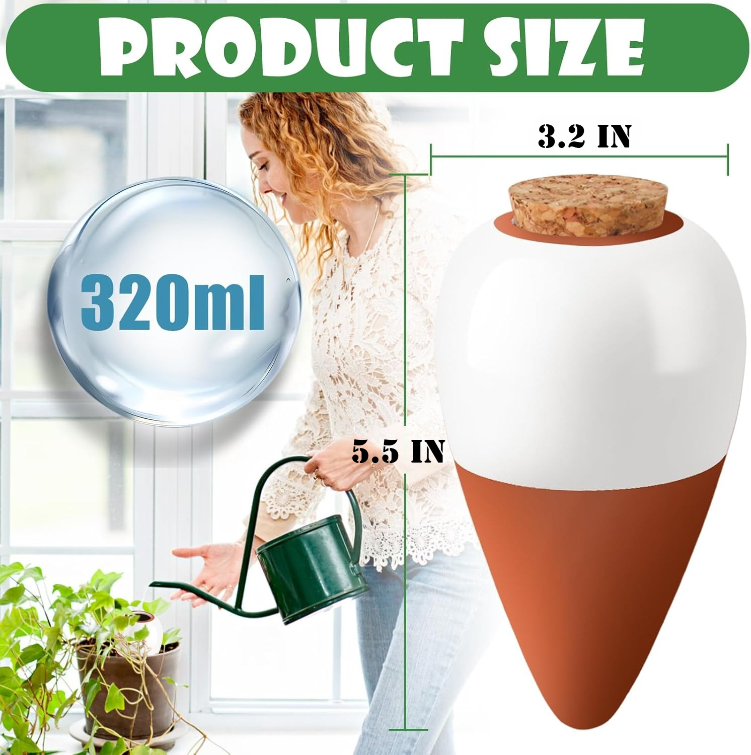Terracotta Watering Spikes,Sel - Self Watering Insert review and price