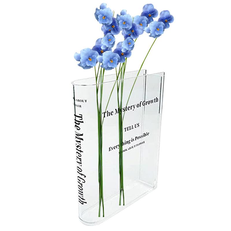 Clear Book Vase Aesthetic Acry - Propagation Station Vase review and price