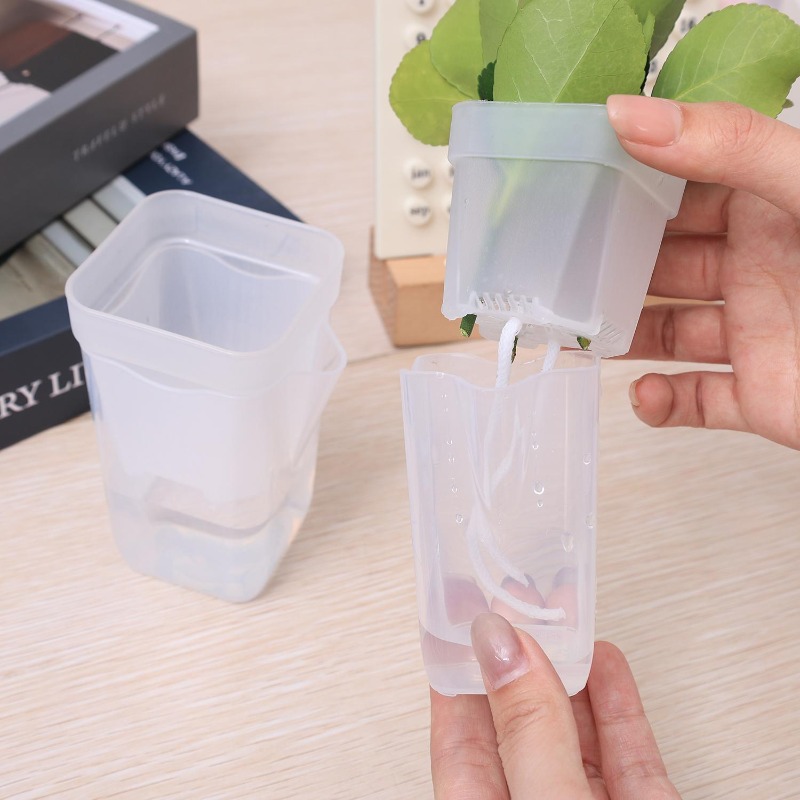 Transparent Flower Plant Pot S - Self Watering Insert review and price