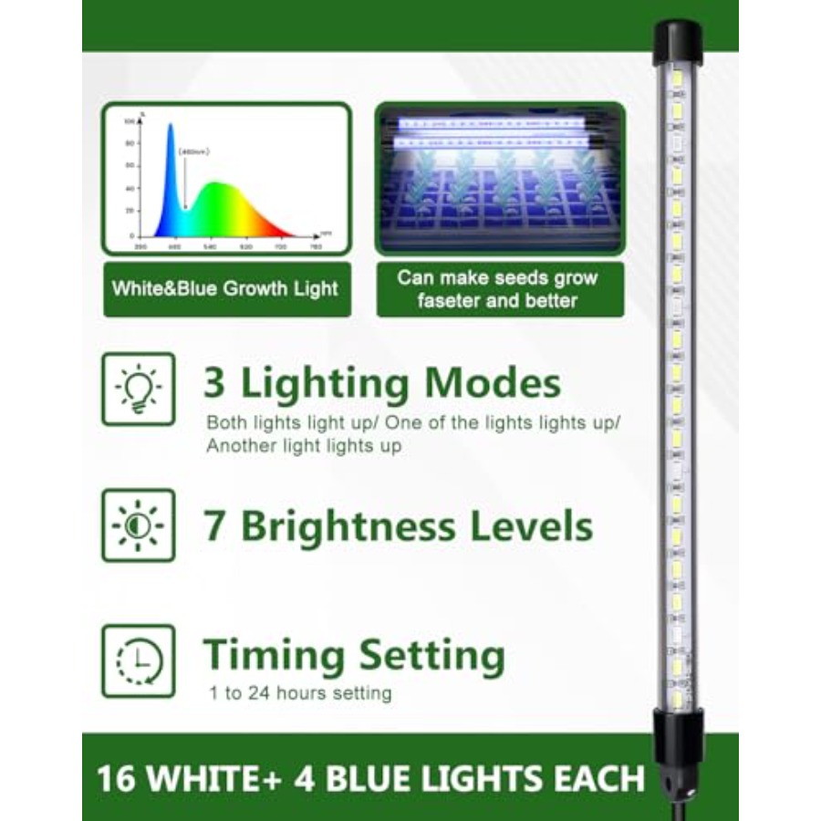 Seed Starter Kit with Grow Lig - Humidity Dome Kit review and price