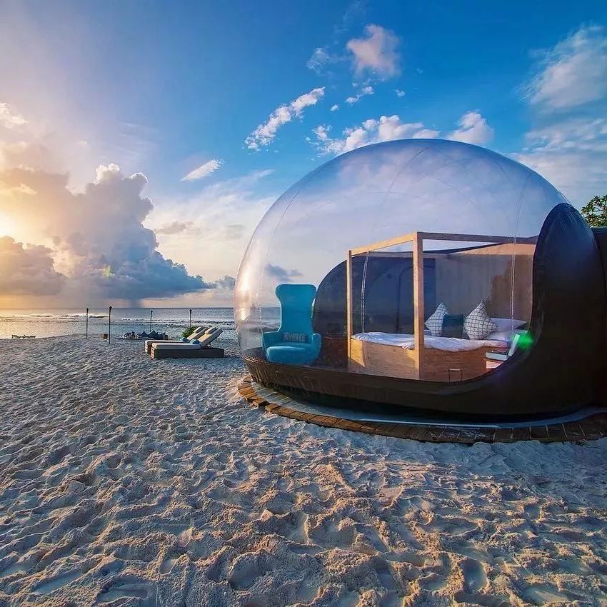 Transparent Inflatable Bubble  - Plastic Dome Clear review and price