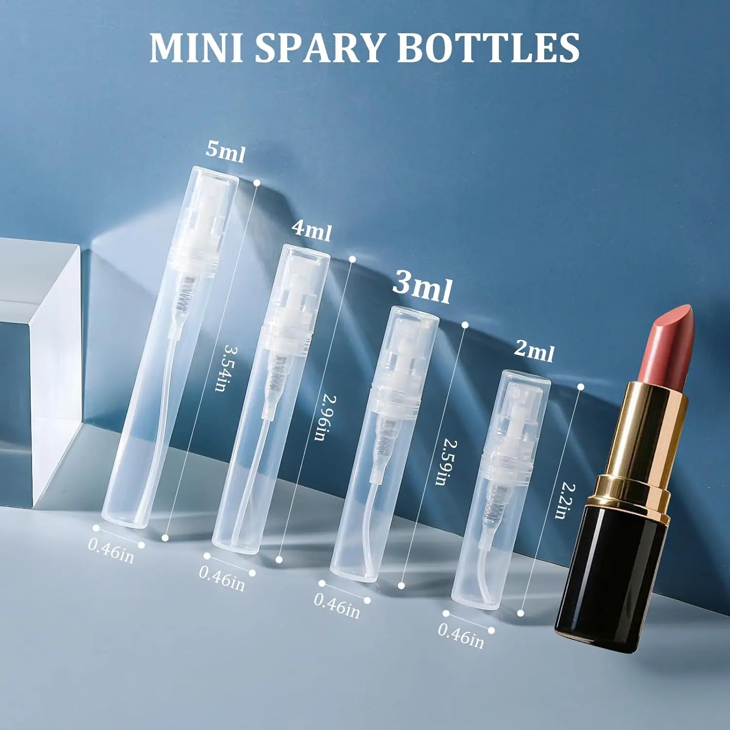 3 ml Mini Spray Bottles, 10 Pa - Misting Bottle Fine review and price