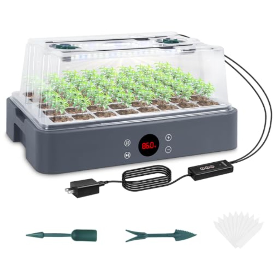 Seed Starter Tray with Grow Li - Humidity Dome Kit review and price
