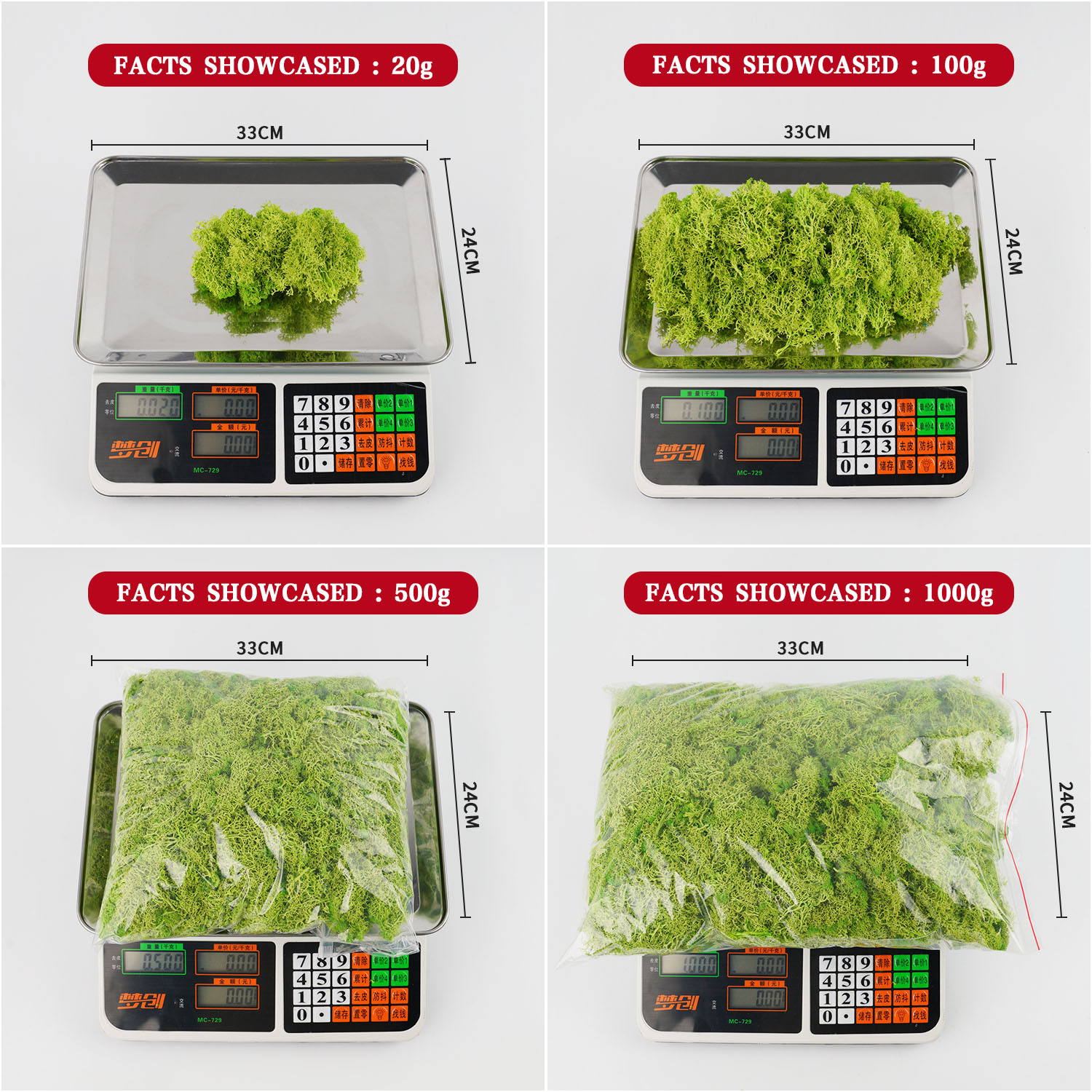 200g Artificial Green Plants M - Sphagnum Moss Dry review and price