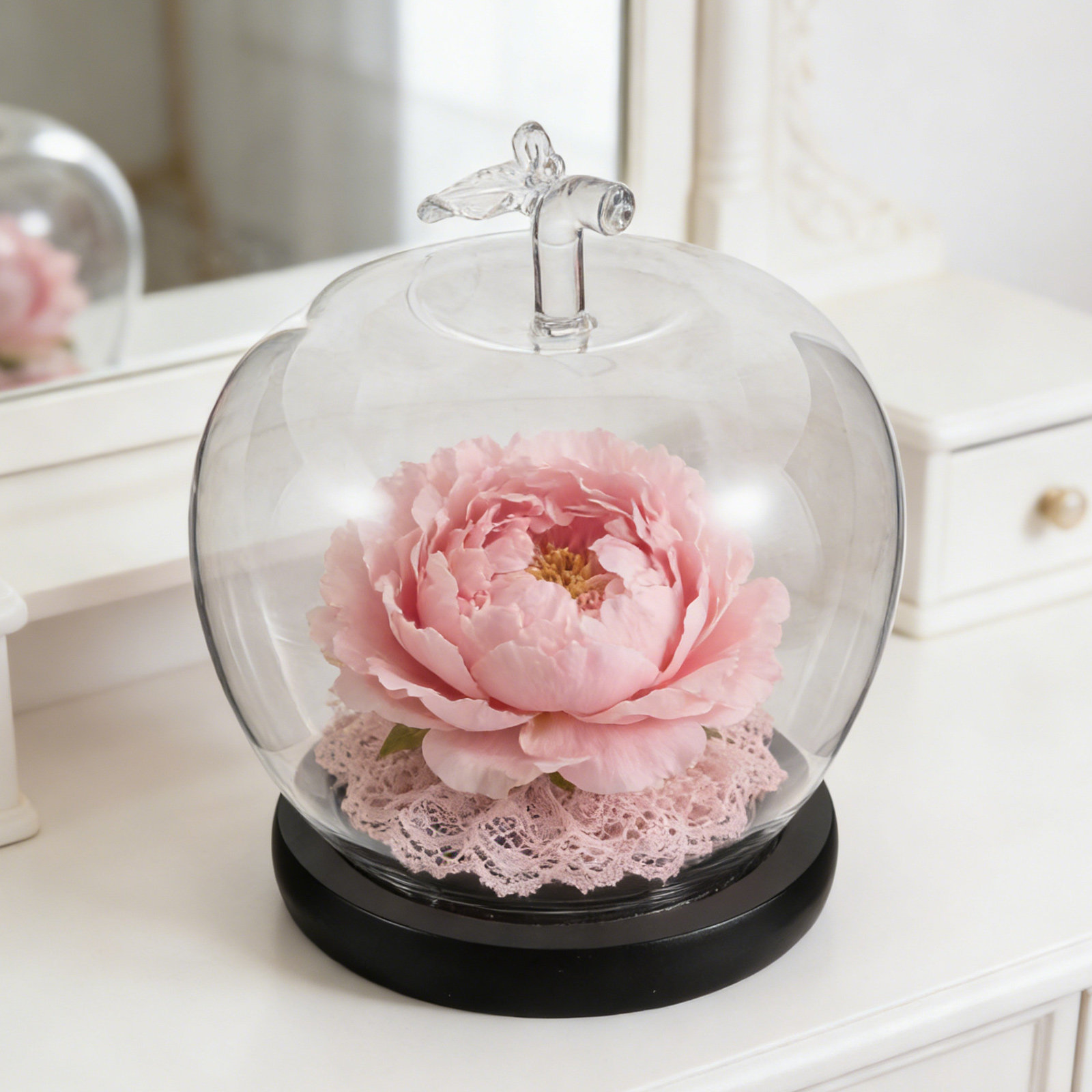 Inspired Glass Dome Cloche wit - Plastic Dome Clear review and price