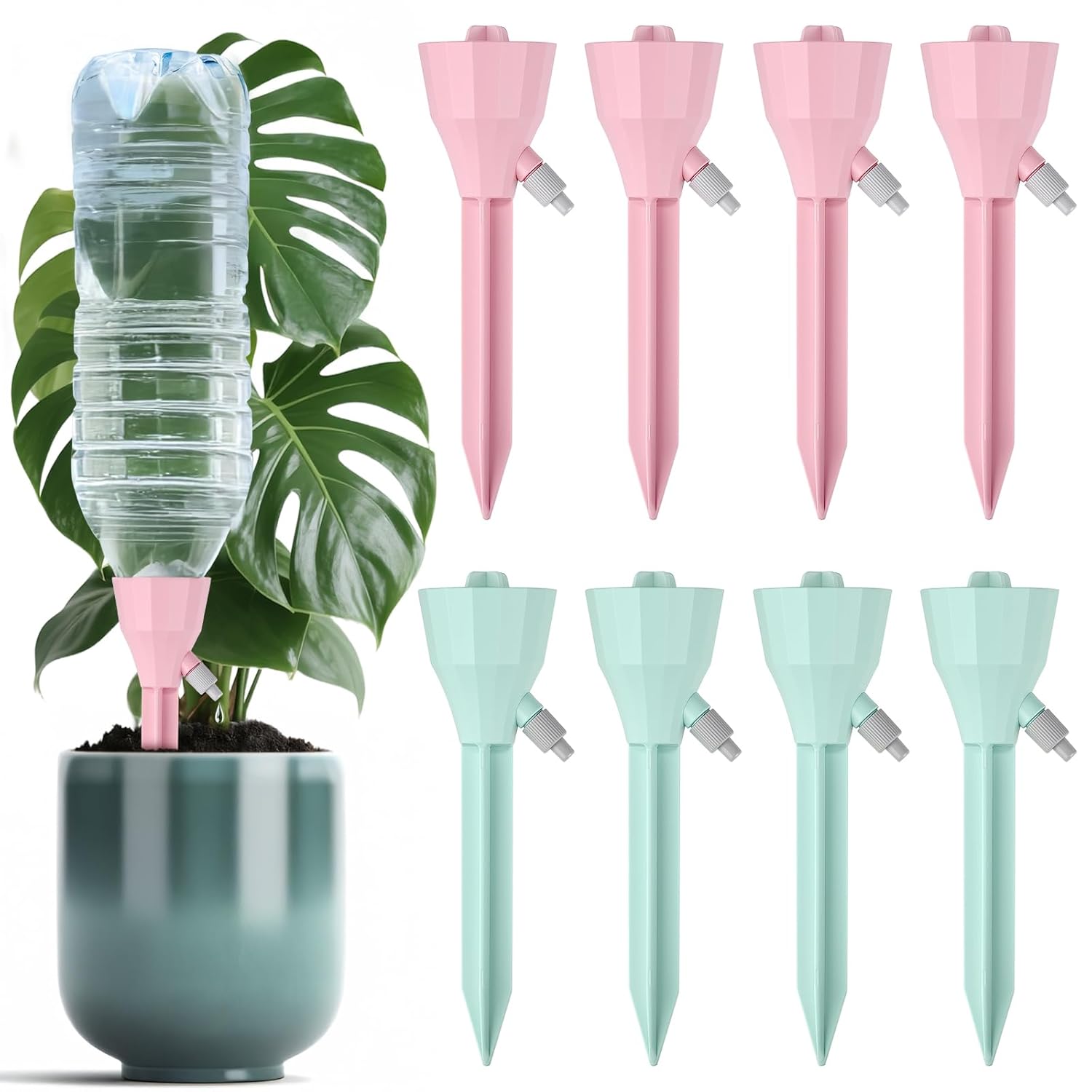 1/12pcs Automatic Drip Irrigat - Self Watering Insert review and price