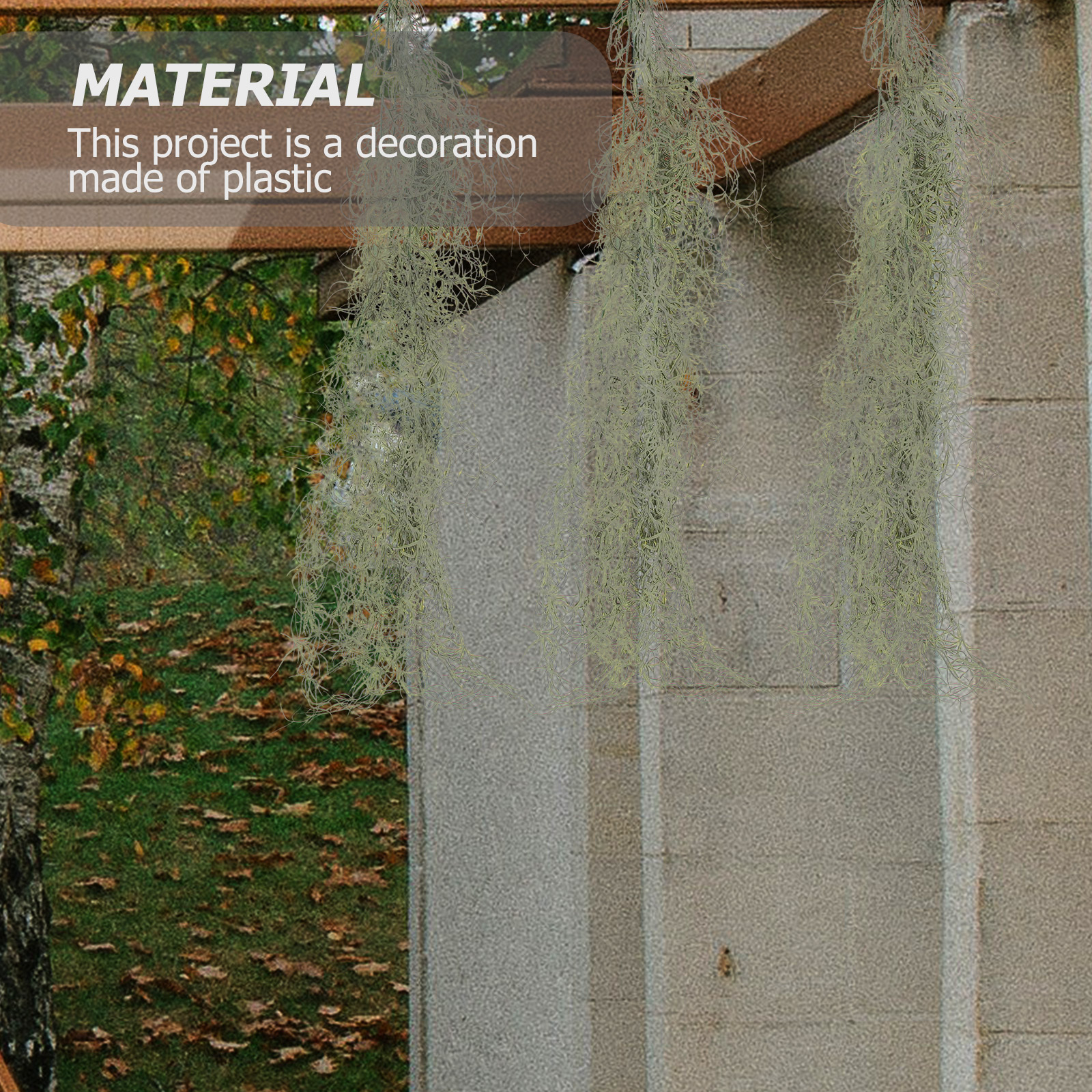 Hanging Moss Decor Artificial  - Sphagnum Moss Dry review and price
