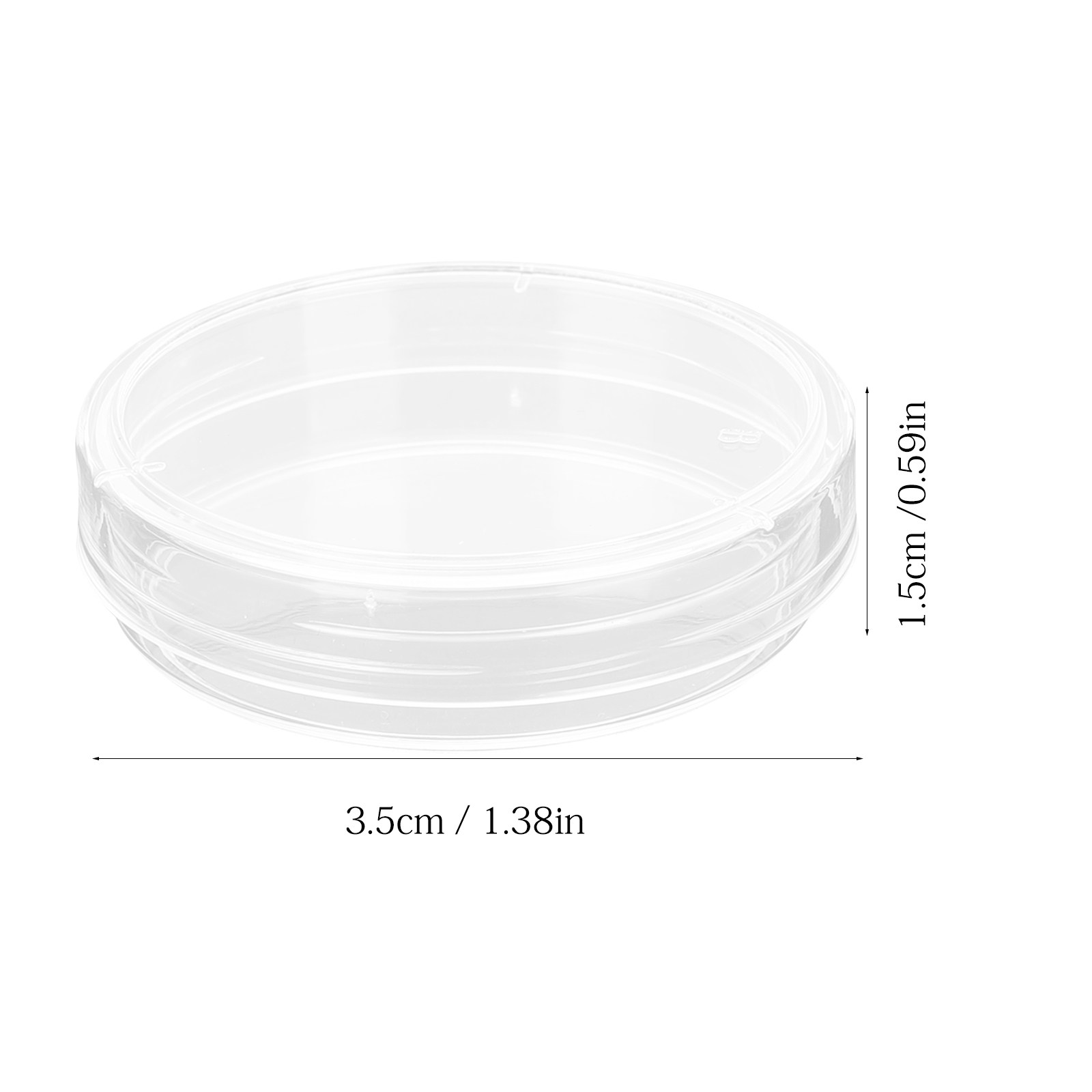 30Pcs Petri Dishes Clear Plast - Agar Tissue Culture review and price