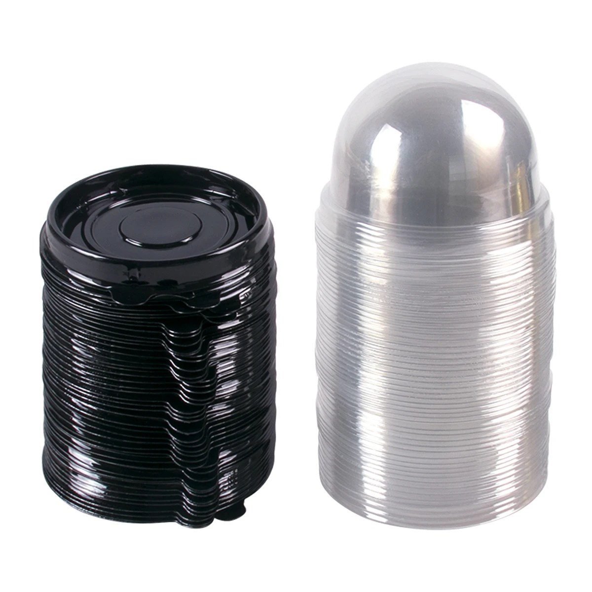 50pcs Clear Plastic Mini Cupca - Plastic Dome Clear review and price