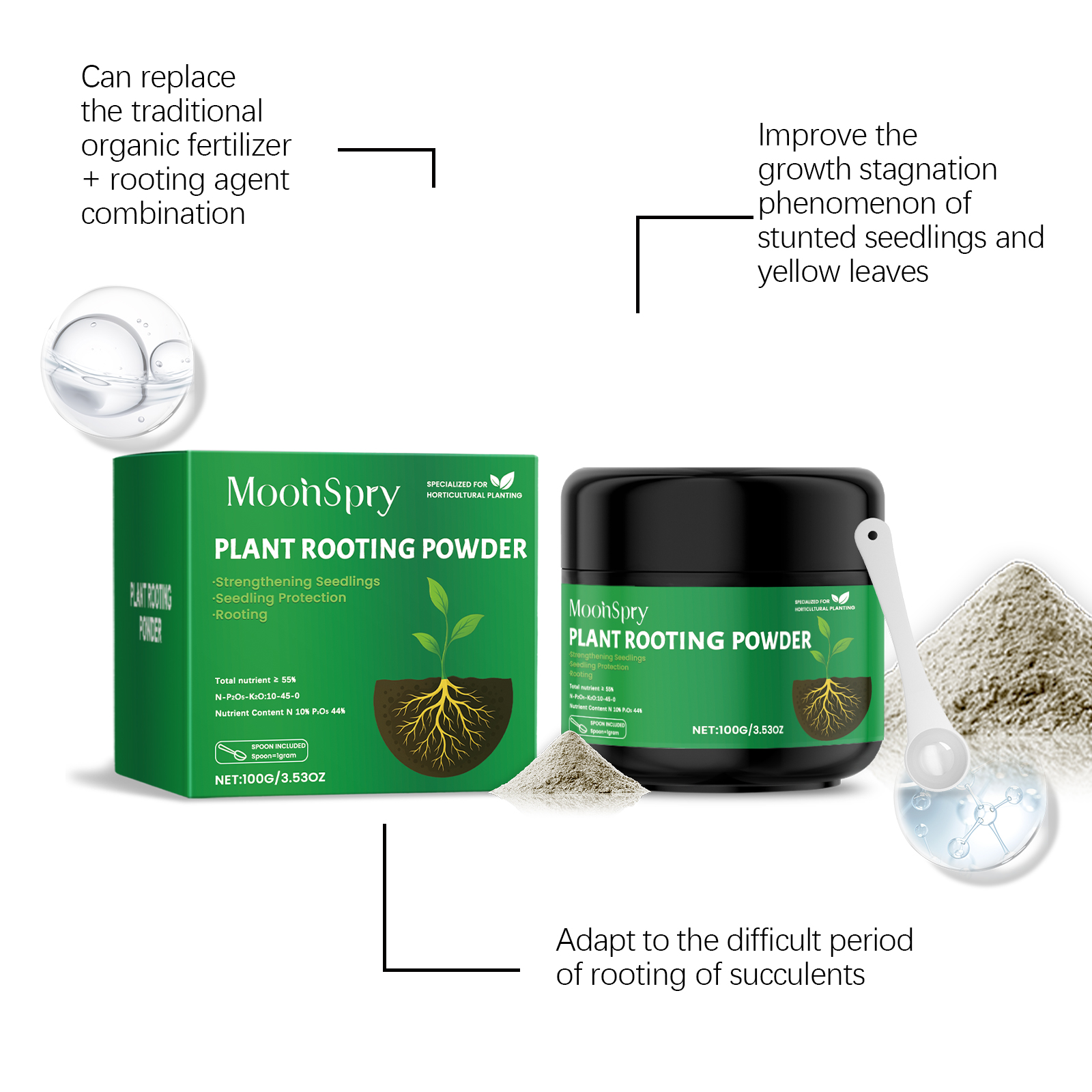 100g Plant Rooting Powder for  - Rooting Hormone Powder review and price