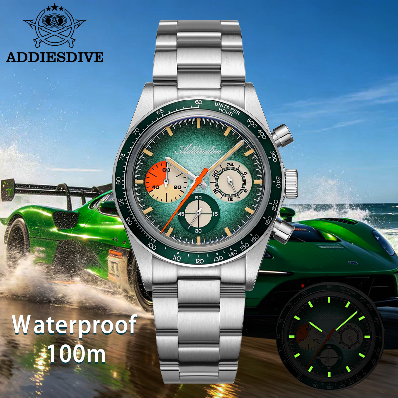 ADDIESDIVE Quartz Watches New  - Plastic Dome Clear review and price