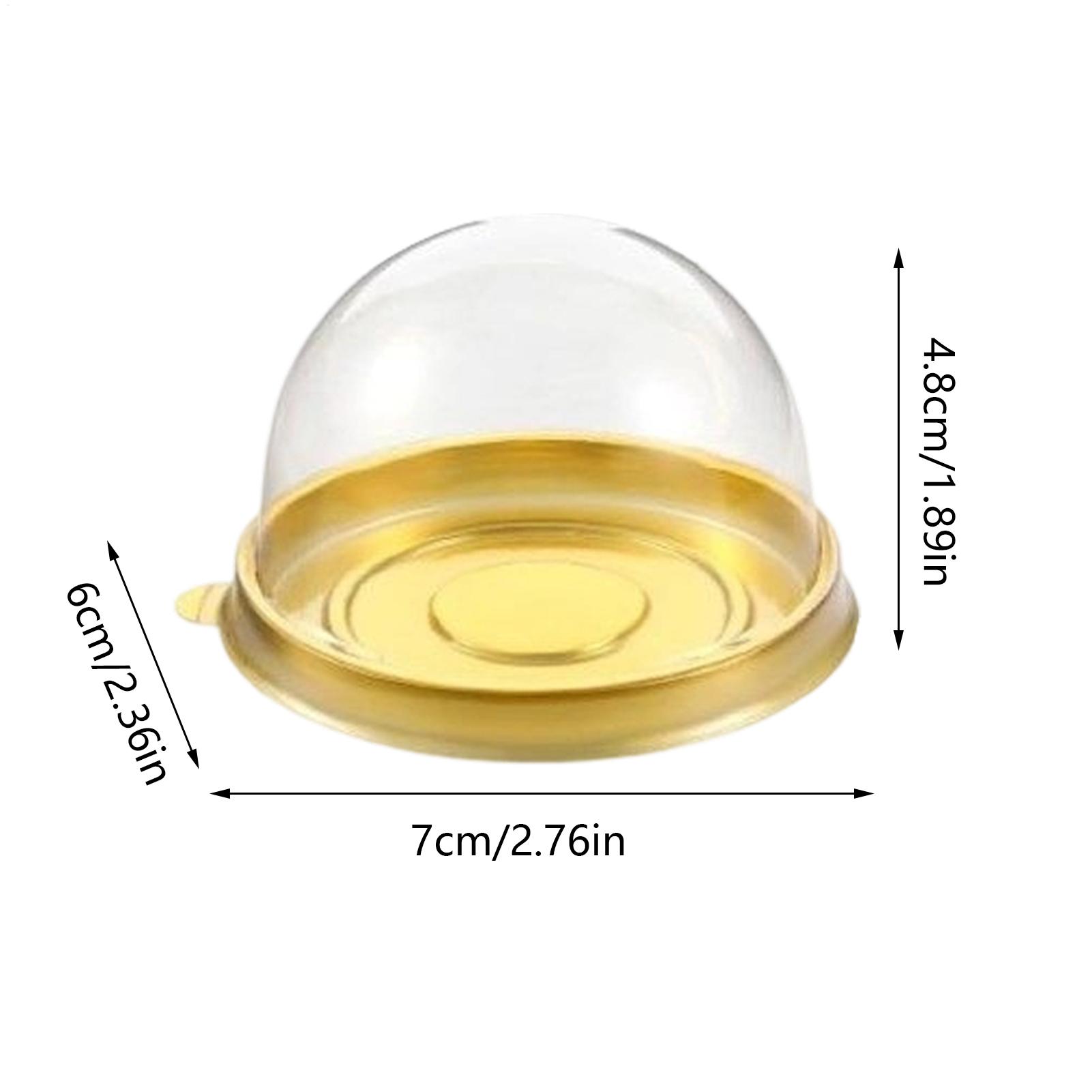 Cupcake Boxes 50pcs Clear Plas - Plastic Dome Clear review and price