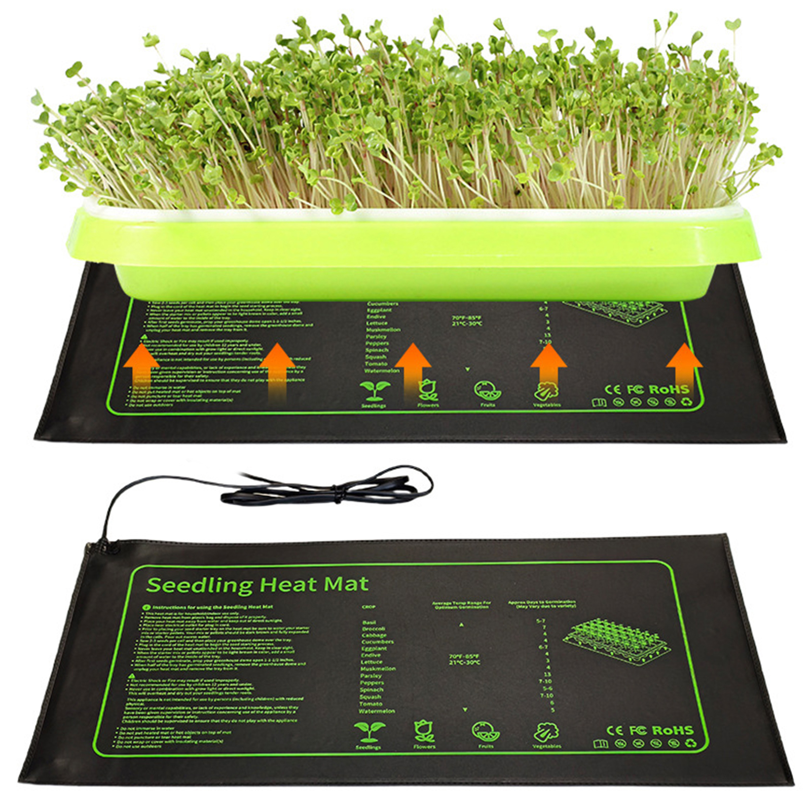 Waterproof Seedling Heat Mat 1 - Heat Mat Seedling review and price