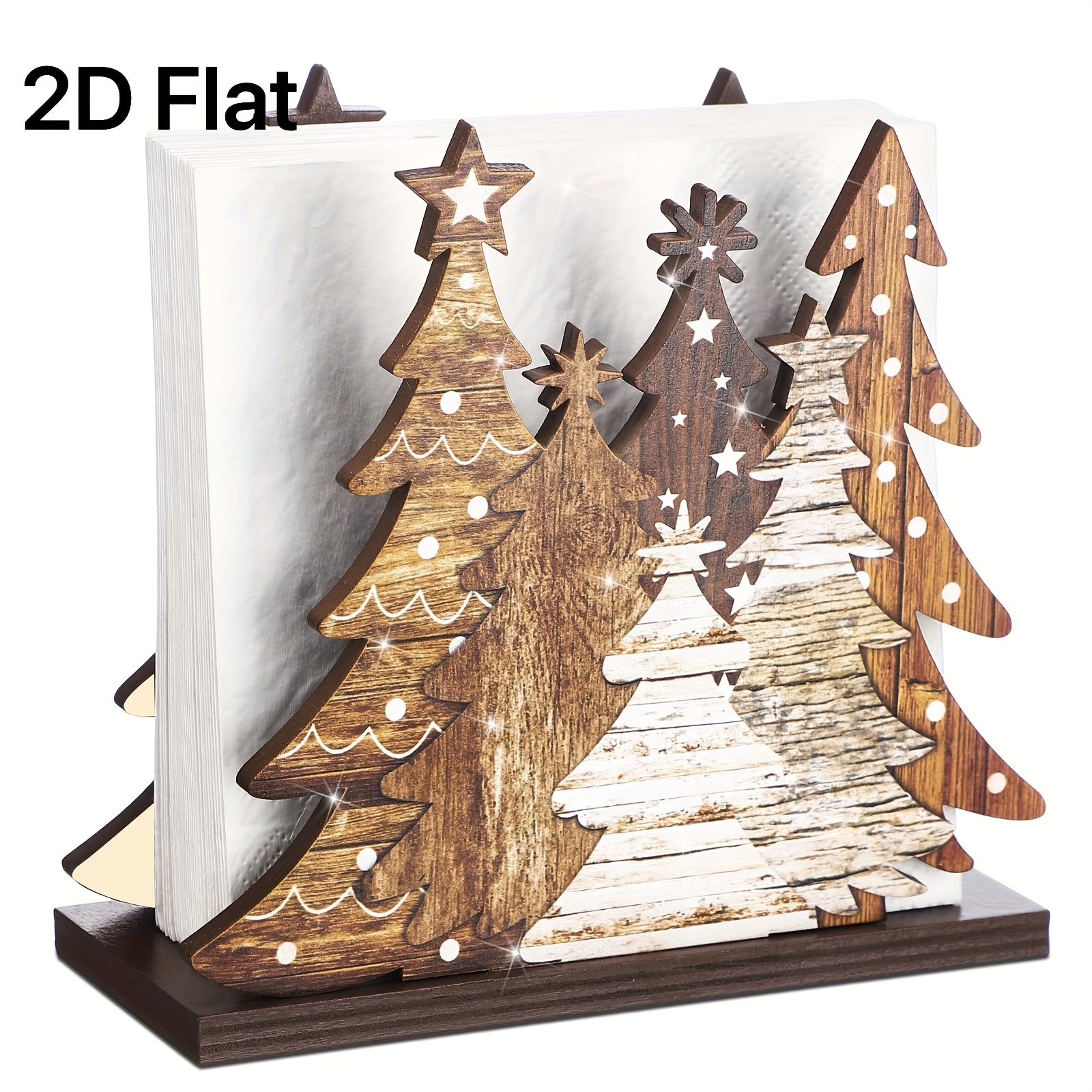1pc 2D Flat Christmas Tree Tis - Agar Tissue Culture review and price
